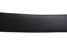 Load image into Gallery viewer, LouisVuitton ルイヴィトン サンチュールLV イニシャル モノグラム エクリプス MP034 ブラック グレー サイズ100 美品 中古 4c067795