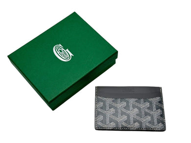 新品未使用 GOYARD ゴヤール サンシュルピス カードケース STSULPPMLTY51CL51X グレー 中古 4c067822