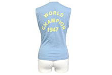 Load image into Gallery viewer, ChristianDior クリスチャンディオール J&#39;ADORE タンクトップ 2E12155300 イタリア製 ブルー イエロー サイズ38 美品 中古 4c067838