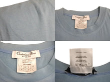 Load image into Gallery viewer, ChristianDior クリスチャンディオール J&#39;ADORE タンクトップ 2E12155300 イタリア製 ブルー イエロー サイズ38 美品 中古 4c067838