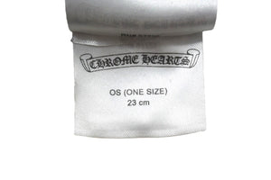 極美品 ChromeHearts クロムハーツ MattyBoy マッティボーイ ロゴ刺繍 ニットキャップ ビーニー ブラック ONE SIZE 中古 4c067839