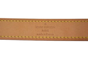 LouisVuitton ルイヴィトン バギー用 ショルダーストラップ TH3087 ヌメ革 ブラウン 美品 中古 4c067853