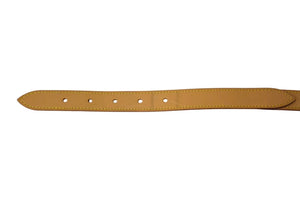 LouisVuitton ルイヴィトン バギー用 ショルダーストラップ TH1018 ヌメ革 ブラウン 美品 中古 4c067854