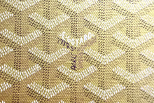 画像をギャラリービューアに読み込む, 新品同様 GOYARD ゴヤール ミノディエール トランクバッグ MINA55PMLTY60CL60O ゴールド PVC レザー ゴールド金具 中古 4c067869