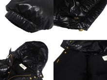 画像をギャラリービューアに読み込む, CELINE セリーヌ ダウンジャケット クロップド パファージャケット トリオンフパッチ 2W661595K サイズ34 美品 中古 4c067875