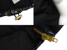 画像をギャラリービューアに読み込む, CELINE セリーヌ ダウンジャケット クロップド パファージャケット トリオンフパッチ 2W661595K サイズ34 美品 中古 4c067875