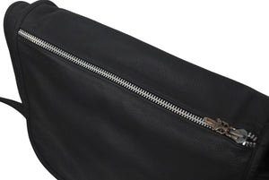 ChromeHearts クロムハーツ ショルダーバッグ ダガージップ ガンスリンガー 2232-304-2000-0900 レザー ブラック 美品 中古 4c067893