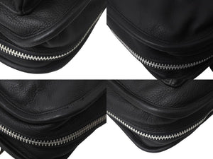 ChromeHearts クロムハーツ ショルダーバッグ ダガージップ ガンスリンガー 2232-304-2000-0900 レザー ブラック 美品 中古 4c067893