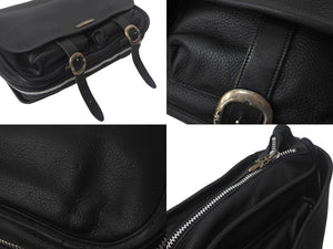 ChromeHearts クロムハーツ ショルダーバッグ ダガージップ ガンスリンガー 2232-304-2000-0900 レザー ブラック 美品 中古 4c067893