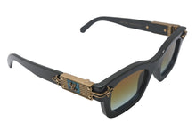 画像をギャラリービューアに読み込む, 極美品 LOUIS VUITTON ルイヴィトン サングラス LV アラベスク Z2556U サイズ49□24 150 カーキ アセテート 中古 4c067928