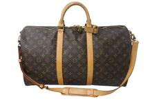 Load image into Gallery viewer, LOUIS VUITTON ルイヴィトン キーポルバンドリエール50 ボストンバッグ M41416 モノグラムキャンバス ブラウン 美品 中古 4c067955