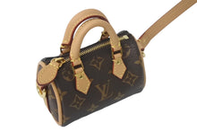 Load image into Gallery viewer, 美品 Louis Vuitton ルイヴィトン バッグチャーム マイクロ スピーディ モノグラム ブラウン ゴールド金具 M00544 中古 4c067966
