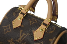 Load image into Gallery viewer, 美品 Louis Vuitton ルイヴィトン バッグチャーム マイクロ スピーディ モノグラム ブラウン ゴールド金具 M00544 中古 4c067966