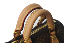 Load image into Gallery viewer, 美品 Louis Vuitton ルイヴィトン バッグチャーム マイクロ スピーディ モノグラム ブラウン ゴールド金具 M00544 中古 4c067966