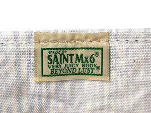 未使用 SAINT MICHAEL セントマイケル トートバック サイズS グリーン SM-YS1-0000-092 コットンキャンバス 中古 4c067996 