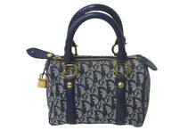 Load image into Gallery viewer, Christian Dior クリスチャンディオール ハンドバッグ トロッター CP0070 ゴールド金具 美品 中古 4c068021