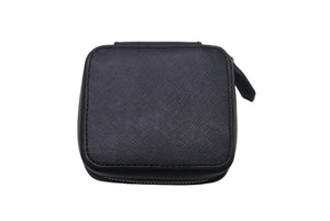 PRADA プラダ コンタクトケース SAFFIANO サフィアーノ ブラック 2ARA18 コンタクトレンズ 小物入れ ボトル欠品 中古 4c068036