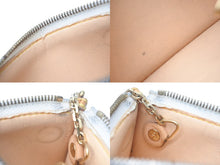 画像をギャラリービューアに読み込む, LOUIS VUITTON ルイヴィトン コインケース ポシェット クレ マルチカラー ホワイト M92655 ゴールド金具 美品 中古 4c068042