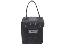 Load image into Gallery viewer, Christian Dior クリスチャンディオール バニティ ハンドバッグ ストリートシック トロッター ジャガード レザー 美品 中古 4c068057