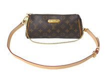 Load image into Gallery viewer, LOUIS VUITTON ルイヴィトン エヴァ ショルダーバッグ M95567 モノグラム PVC レザー ゴールド金具 美品 中古 4c068061