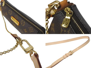 LOUIS VUITTON ルイヴィトン エヴァ ショルダーバッグ M95567 モノグラム PVC レザー ゴールド金具 美品 中古 4c068061