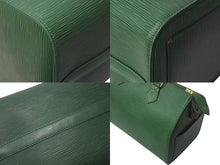 Load image into Gallery viewer, LOUIS VUITTON ルイヴィトンM43004 スピーディ30 ハンドバッグ カバン エピ グリーン レザー 美品 中古 4c068062