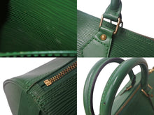 Load image into Gallery viewer, LOUIS VUITTON ルイヴィトンM43004 スピーディ30 ハンドバッグ カバン エピ グリーン レザー 美品 中古 4c068062
