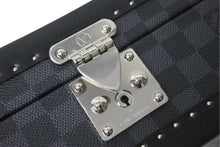 画像をギャラリービューアに読み込む, 新品未使用 LOUIS VUITTON ルイヴィトン トランク コフレ 8 モントル 時計ケース N48226 ダミエグラッフィット ブラック 中古 4c068090
