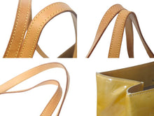 画像をギャラリービューアに読み込む, Louis Vuitton ルイヴィトン モノグラムヴェルニ リードGM トートバック M91140 TH0041 イエロー 良品 中古 4c068095