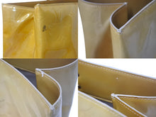 画像をギャラリービューアに読み込む, Louis Vuitton ルイヴィトン モノグラムヴェルニ リードGM トートバック M91140 TH0041 イエロー 良品 中古 4c068095