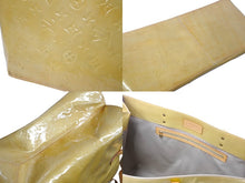 画像をギャラリービューアに読み込む, Louis Vuitton ルイヴィトン モノグラムヴェルニ リードGM トートバック M91140 TH0041 イエロー 良品 中古 4c068095