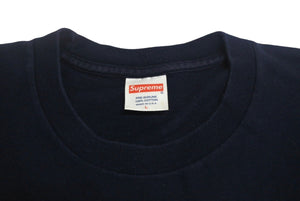 Supreme シュプリーム 15SS Candy 半袖Ｔシャツ サイズL ペコちゃん ネイビー コットン プリント 美品 中古 4c068115 