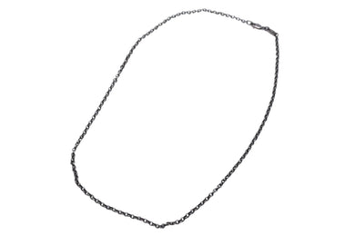 CHROME HEARTS クロムハーツ ロールチェーン ネックレス 2001刻印 重量4.2g シルバー925 美品 中古 4c068133