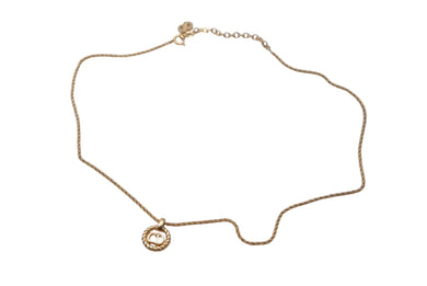 ChristianDior クリスチャンディオール ネックレス アクセサリー CDロゴ GP 5.7g ゴールド 美品 中古 4c068518