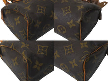 Load image into Gallery viewer, Louis Vuitton ルイヴィトン ミニスピーディ ミニボストンバッグ モノグラム M41534 ゴールド金具 ブラウン 美品 中古 4c068160