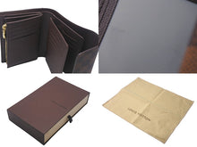 画像をギャラリービューアに読み込む, 極美品 LouisVuitton ルイヴィトン ダミエ ポルトフォイユ アレクサンドラ 三つ折り財布 N63067 ブラウン PVC レザー 中古 4c068161