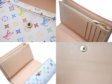 画像をギャラリービューアに読み込む, Louis Vuitton ルイヴィトン モノグラム マルチカラー ポルトフォイユ アレクサンドラ ホワイト M60083 中古 4c068162