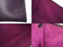 Load image into Gallery viewer, 極美品 LOUIS VUITTON ルイヴィトン ポシェット アクセソワール アクセサリーポーチ エピ カシス M52942 パープル シルバー金具 中古 4c068168