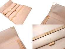 画像をギャラリービューアに読み込む, LOUIS VUITTON ルイヴィトン 長財布 M92659 ポルトトレゾール インターナショナル 村上隆 ホワイト マルチカラー PVC ゴールド金具 美品 中古 4c068100