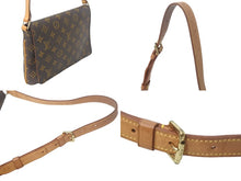 画像をギャラリービューアに読み込む, LOUIS VUITTON ルイヴィトン モノグラム ミュゼットタンゴ ショルダーバッグ M51388 ロゴ 斜め掛け 鞄 ゴールド金具 中古 4c068181