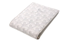 画像をギャラリービューアに読み込む, Goyard ゴヤール サンフロランタン ヘリンボーン 二つ折り財布 apm11050 フランス製 レザー ホワイト 良品 中古 4c068209