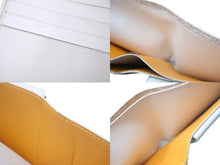 画像をギャラリービューアに読み込む, Goyard ゴヤール サンフロランタン ヘリンボーン 二つ折り財布 apm11050 フランス製 レザー ホワイト 良品 中古 4c068209