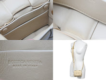 Load image into Gallery viewer, BOTTEGA VENETA ボッテガ ヴェネタ パデッド カセット ミニショルダーバッグ イントレチャート レザー ベージュ 美品 中古 4c068217