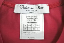 画像をギャラリービューアに読み込む, ChristianDior クリスチャンディオール J&#39;ADORE ジャドール タンクトップ 2A12155300 サイズ38 ガリアーノ期 ピンク 美品 中古 4c068229