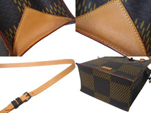 画像をギャラリービューアに読み込む, LOUIS VUITTON ルイヴィトン トートバッグ ジャイアント NIGO ダミエ モノグラムキャンバス ブラウン N40355 美品 中古 4c068256