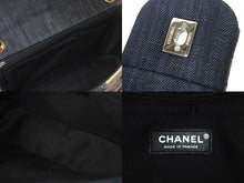 Load image into Gallery viewer, 極美品 CHANEL シャネル パッチワーク ツイード チェーン ショルダーバッグ 16番台 シルバー金具 ココマーク ロゴ マルチ 中古 4c068259