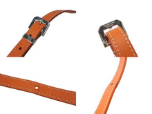 画像をギャラリービューアに読み込む, GOYARD ゴヤール ベルヴェデーレPM バッグ ショルダーバッグ オレンジ PVC レザー ヘリンボーン柄 美品 中古 4c068265