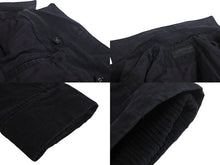 Load image into Gallery viewer, 極美品 CHROME HEARTS クロスボールボタン ヘリンボーン Pコート サイズL 400180371******001 中古 4c068279