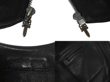 画像をギャラリービューアに読み込む, Chrome Hearts クロムハーツ BASIC ZIP FRONT レザーベスト シンチバック ダガー スクロールラベル 美品 中古 4c068280