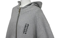 Load image into Gallery viewer, 極美品 Chrome Hearts ジップアップ バーカー グレー ダブルジップ サイズXL 2212-304-6607 中古 4c068286